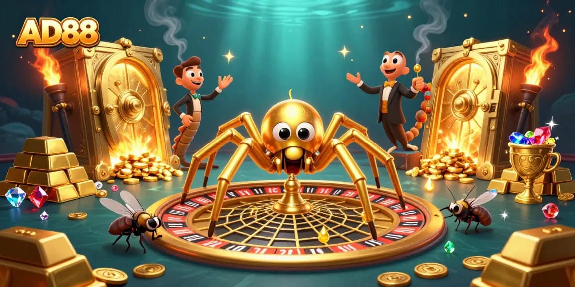 Experience thrilling bets with AD88 at the roulette wheel, where fortune spins in vibrant layers.