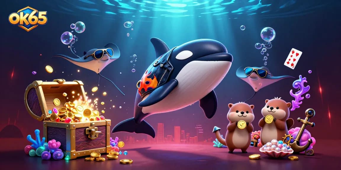 ok65 rewards players with excitement in a vibrant underwater casino adventure.