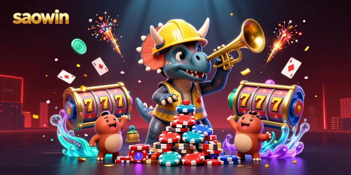 Experience thrilling gameplay at saowin with vibrant 3D scenes filled with casino excitement.