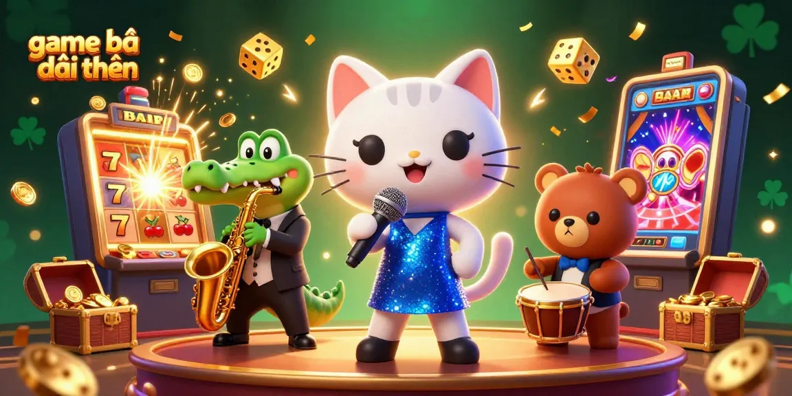 Experience exciting gameplay action in game bài đổi thưởng with lively characters and vibrant casino elements.