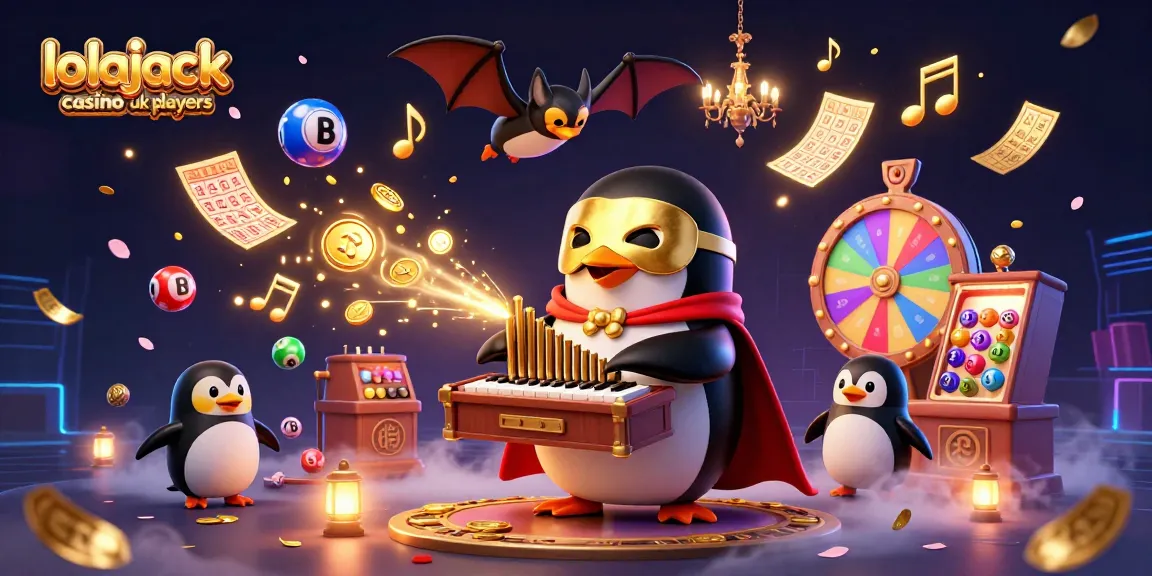 Lolajack Casino UK players enjoy dynamic gaming action with colorful lottery elements and fun characters.