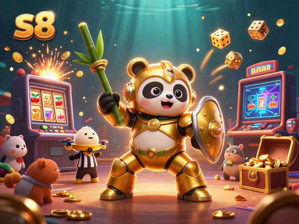 Engage with exciting slots and casino games featuring s8's vibrant universe.