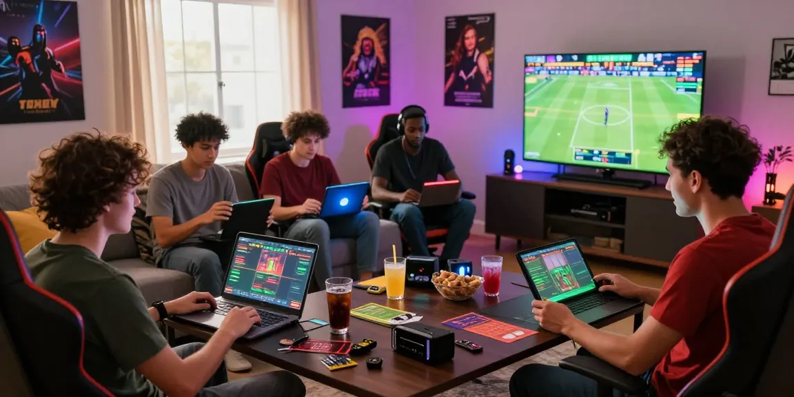 Exciting online gaming experience at https://shbet.cruises/ with friends enjoying diverse betting activities in a lively setup.