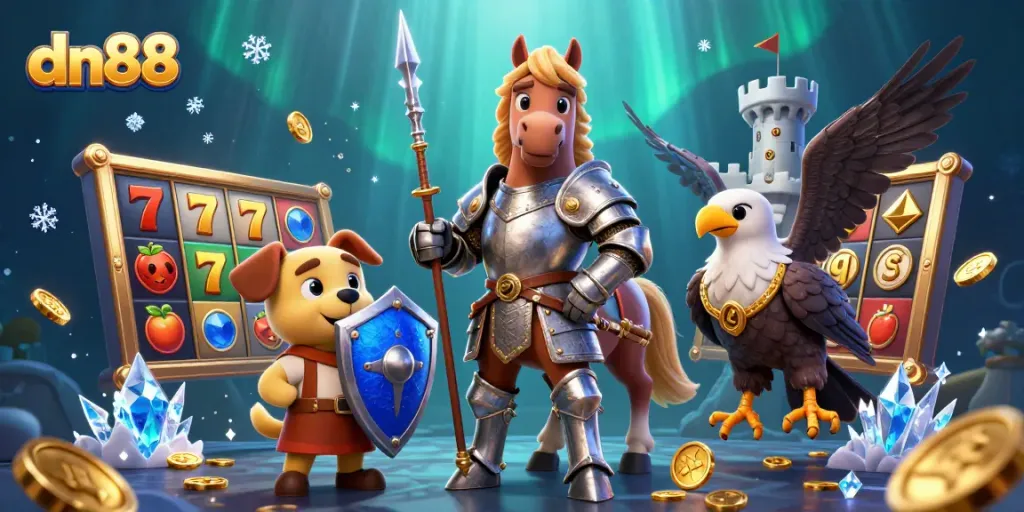 Engage in thrilling jackpots at dn88 with vibrant 3D slots reels and dynamic game elements.