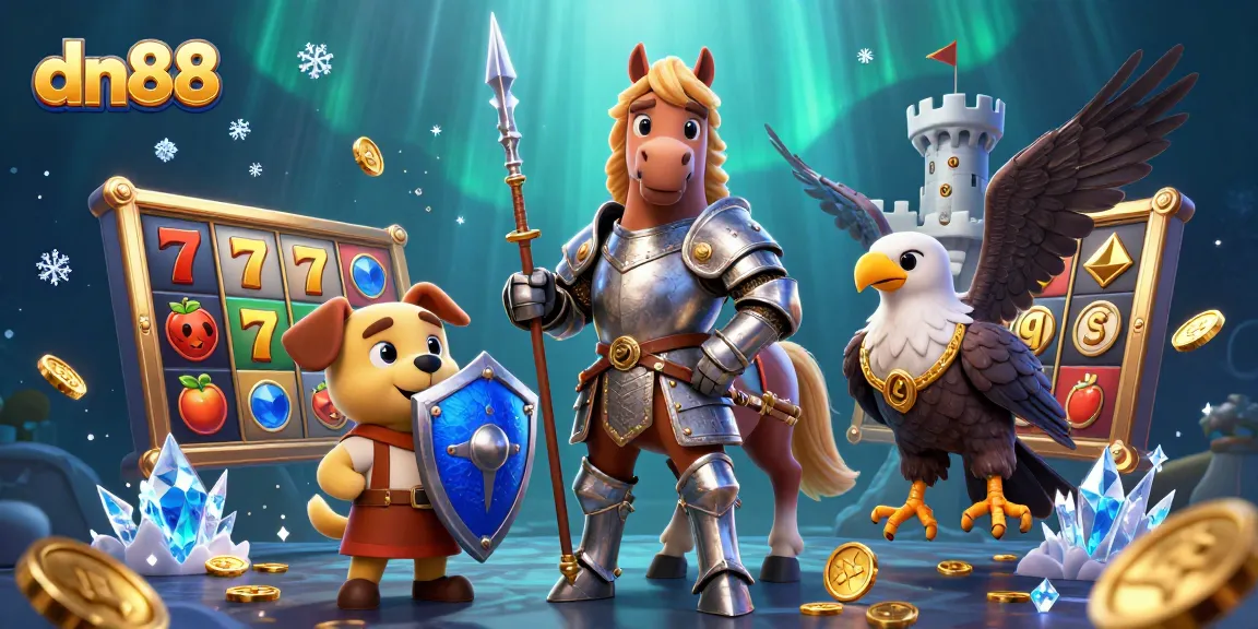 Engage in thrilling jackpots at dn88 with vibrant 3D slots reels and dynamic game elements.