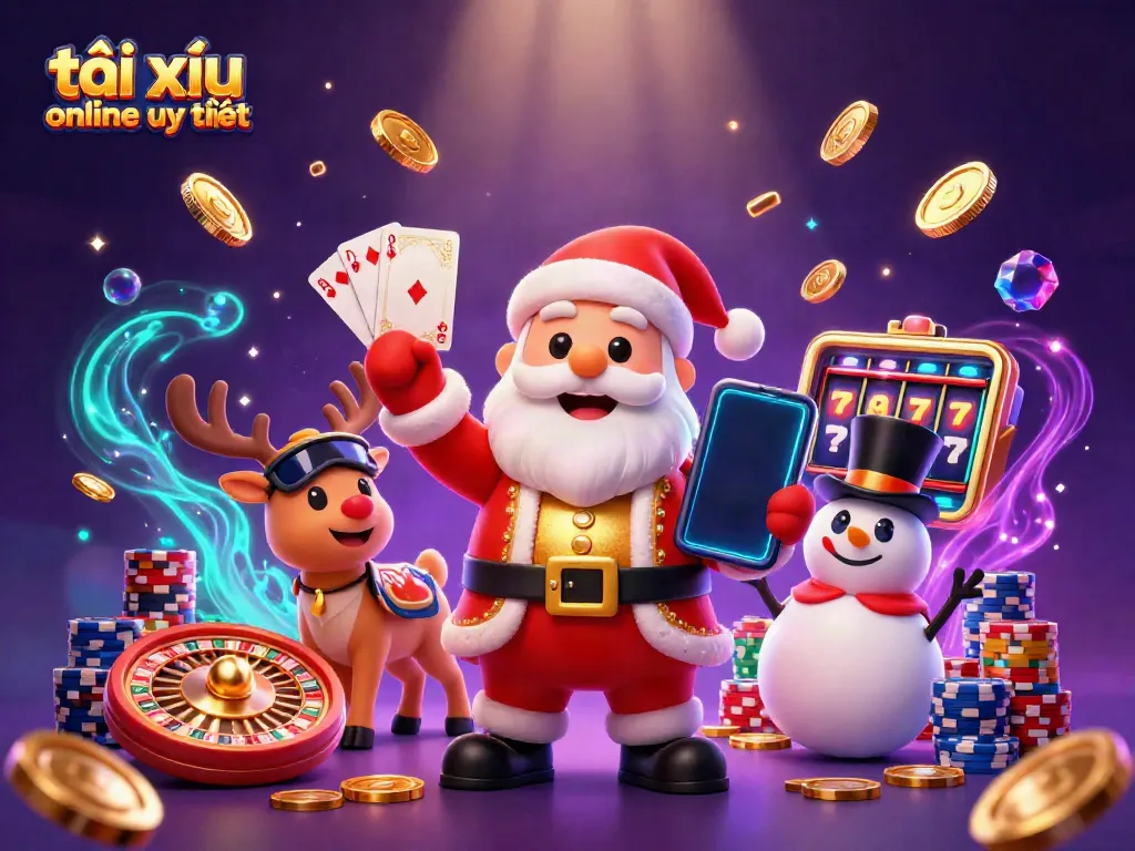 Engage in exciting wins at tài xỉu online uy tín with Santa and his playful gaming companions.