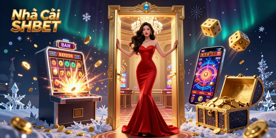 Experience luxury and excitement at Nhà cái SHBET with a vibrant casino atmosphere showcasing games and jackpots.