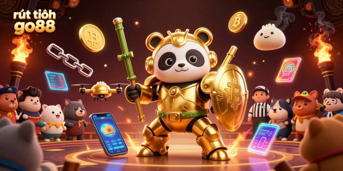 Withdraw cash smoothly at rút tiền go88 with dynamic visual of a vibrant casino scene.