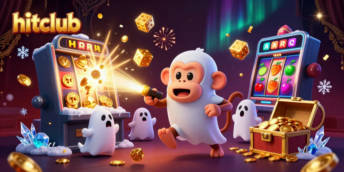 hitclub showcases thrilling casino excitement with a playful poltergeist monkey juggling jackpot rewards