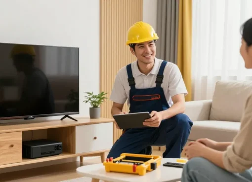 Trusted IPTV UK provider assisting a local customer with quality service